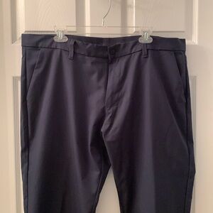 English Laundry Navy Men’s Chinos Tech Fabric 40x32